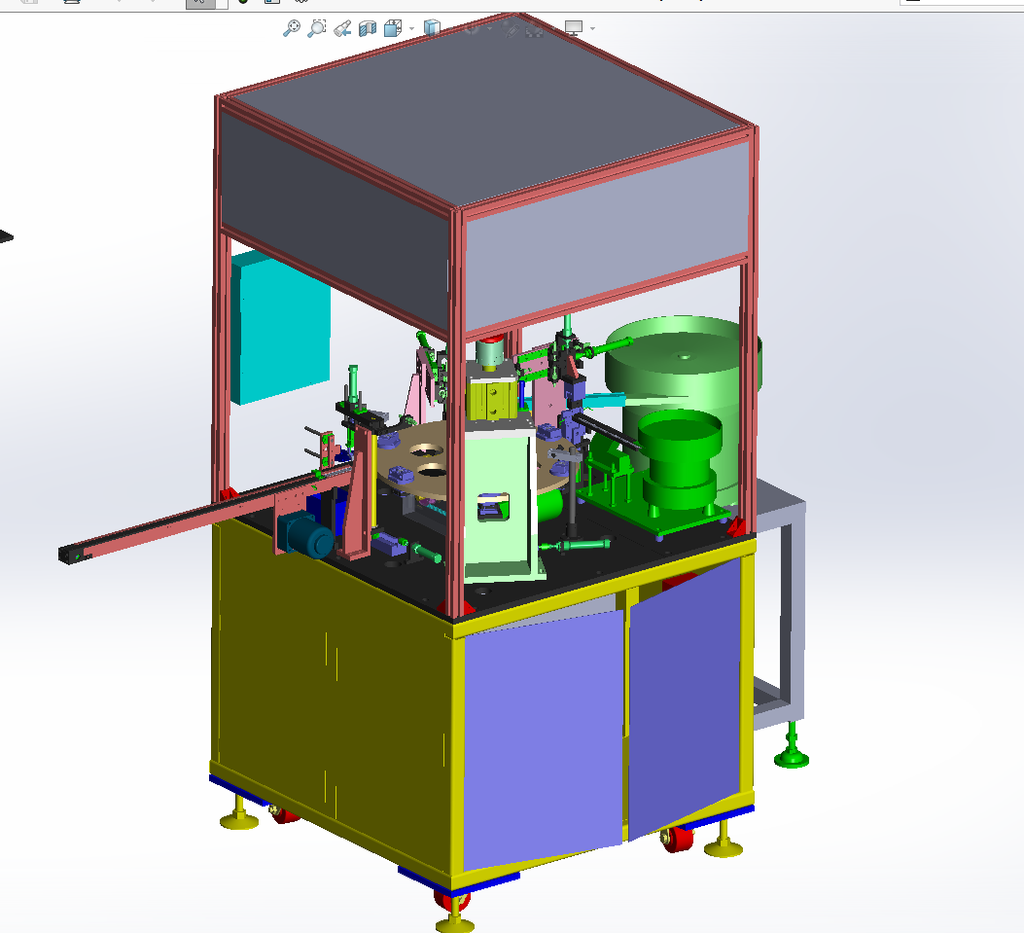 N301093 Spring Leaf Automatic Assembly Machine