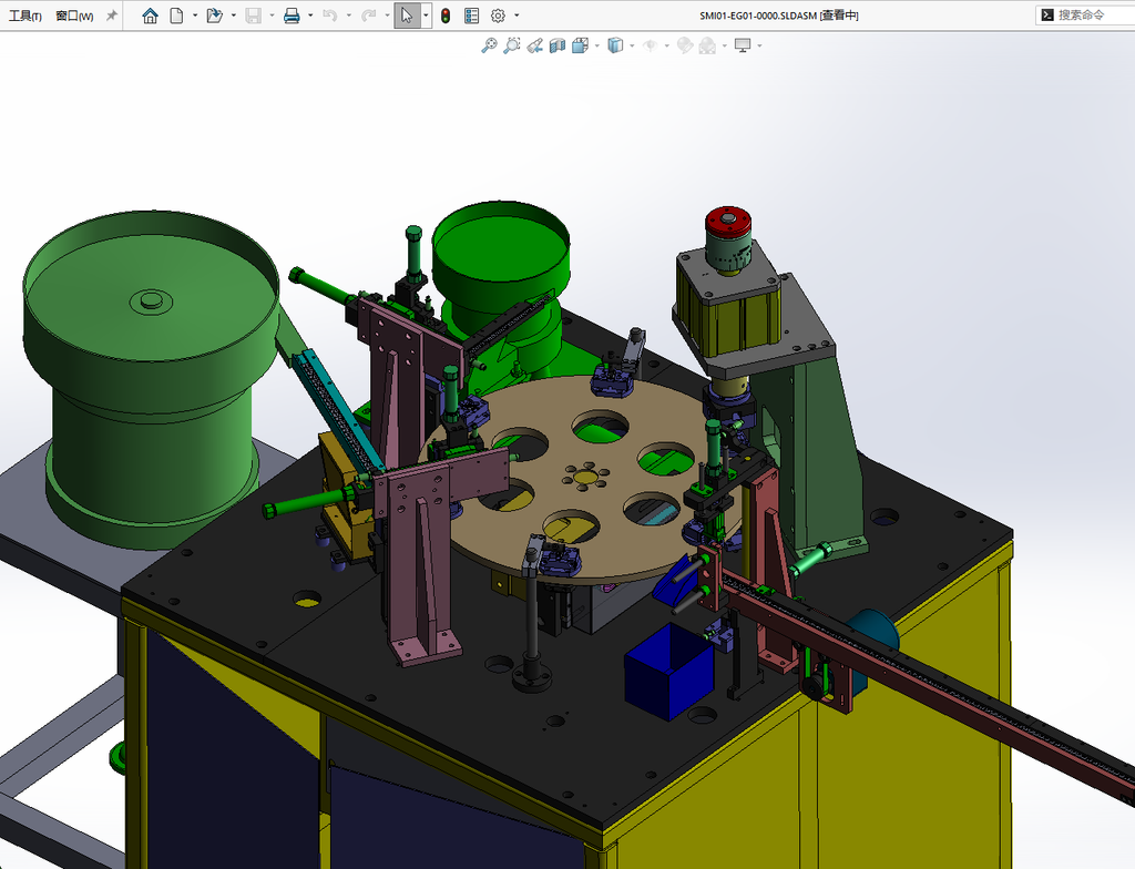N301093 Spring Leaf Automatic Assembly Machine