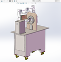 N301099 Exhaust Pipe Center Rotation Mechanism