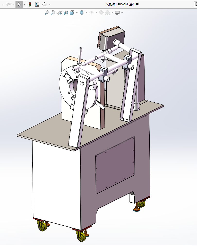 N301099 Exhaust Pipe Center Rotation Mechanism