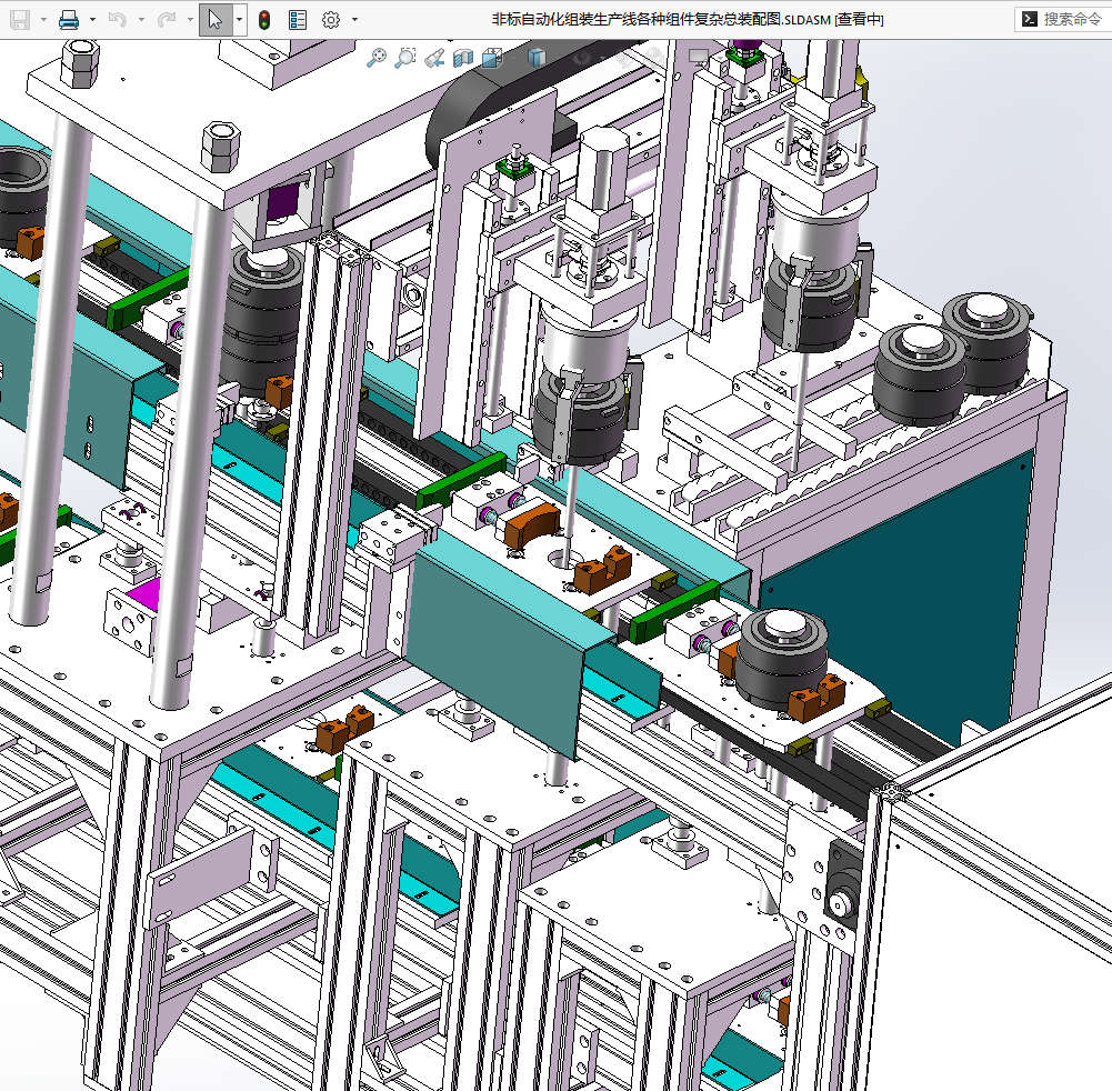 N301151 Automatic Non-standard Assembly Line for Complex Parts