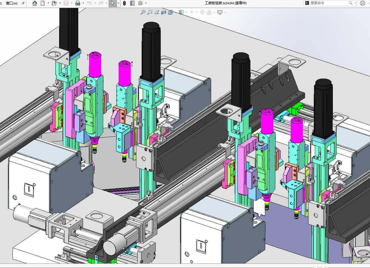 N301163 Automatic Flange Pre-assembling Machine