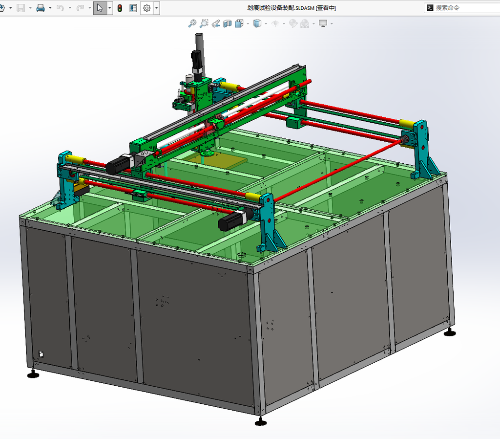 N301208 Gantry-type Three-axis Module Scratch Non-standard Testing Machine