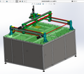 N301208 Gantry-type Three-axis Module Scratch Non-standard Testing Machine