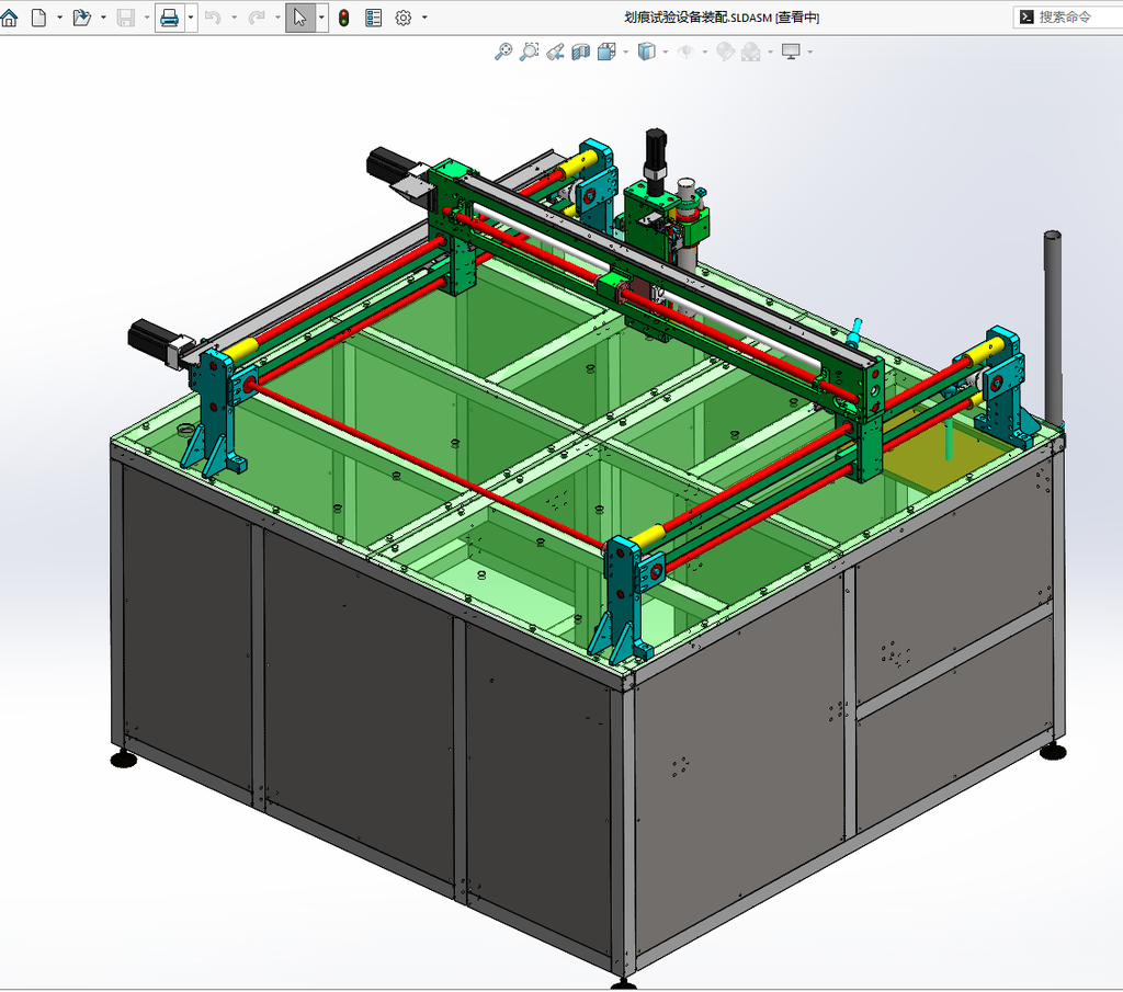 N301208 Gantry-type Three-axis Module Scratch Non-standard Testing Machine
