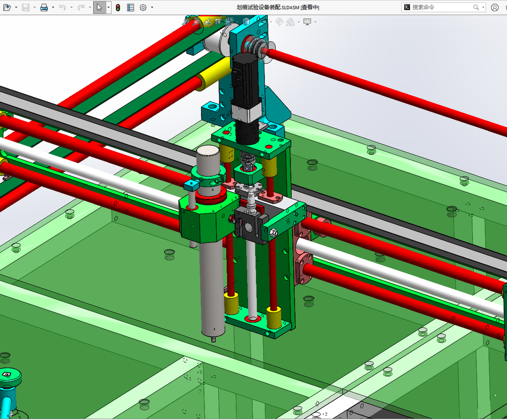 N301208 Gantry-type Three-axis Module Scratch Non-standard Testing Machine