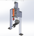 N304042 - Cylinder Clamping Loading & Unloading Structure with Screw Locking Function