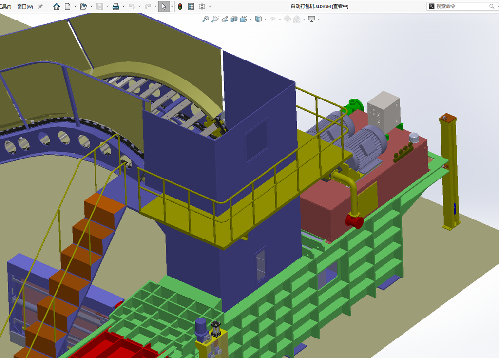 N306033 - Fully Automatic Waste Paper Baling Production Line
