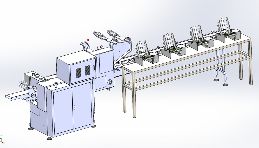 N306042 - Counting & Card Sorting Packaging Machine