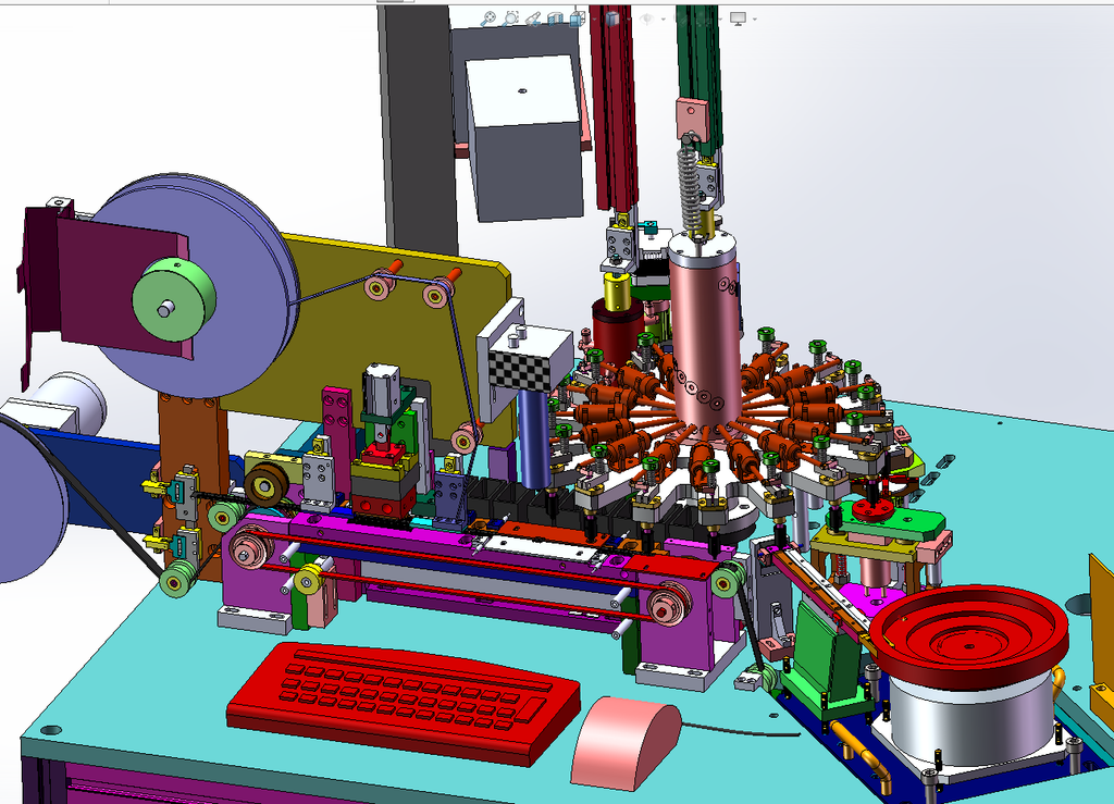 N306045 - Rotary Fully Automatic Packaging Machine for Electronic Industry