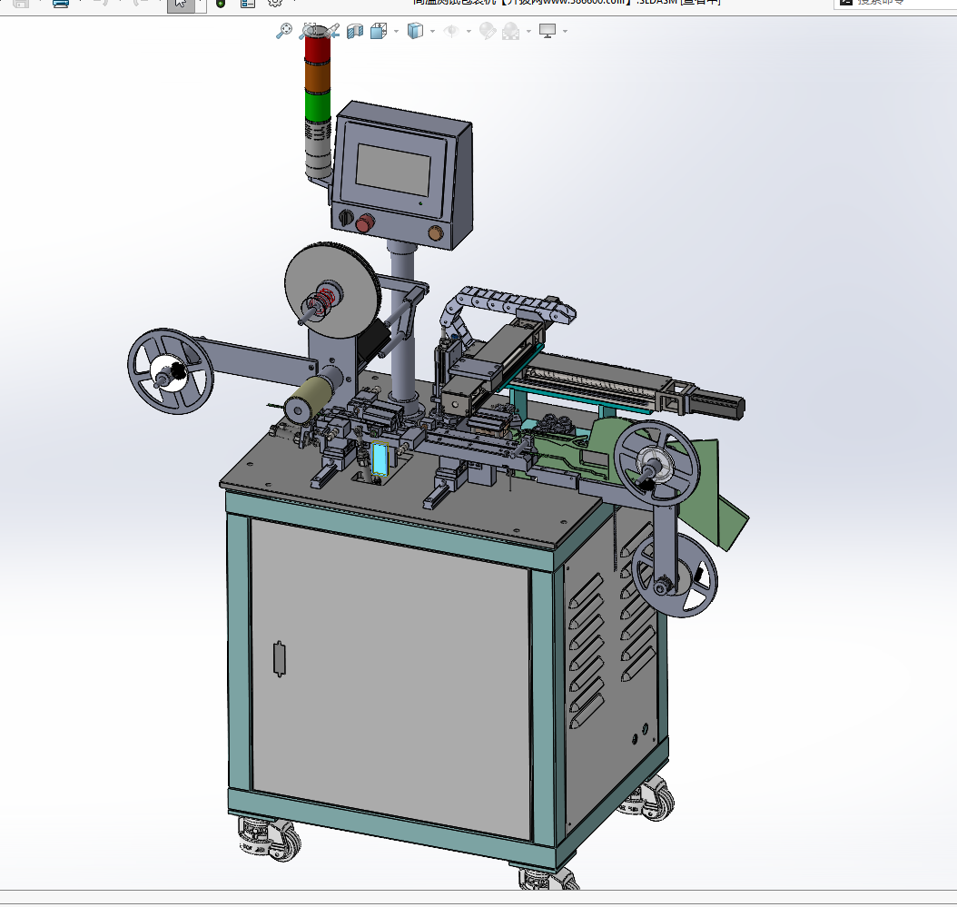N306072 - High-temperature Testing & Packaging Machine for Chip Components
