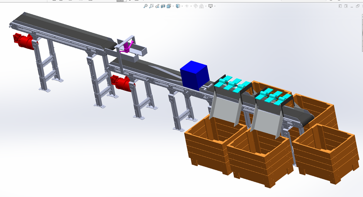 N307002 - Wood Separating & Conveying System