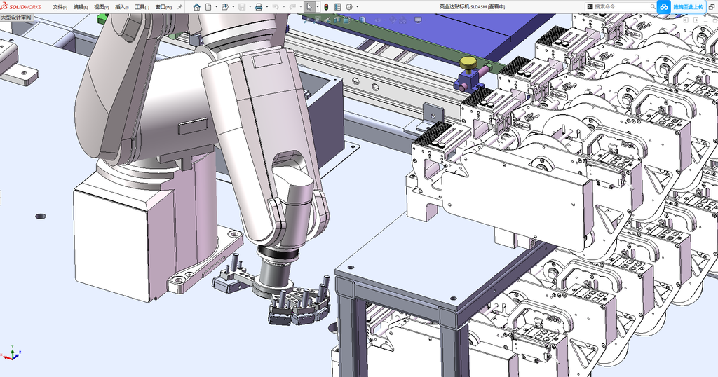 N308030 Robotic Labeling Machine (Solidworks 2012 Format)
