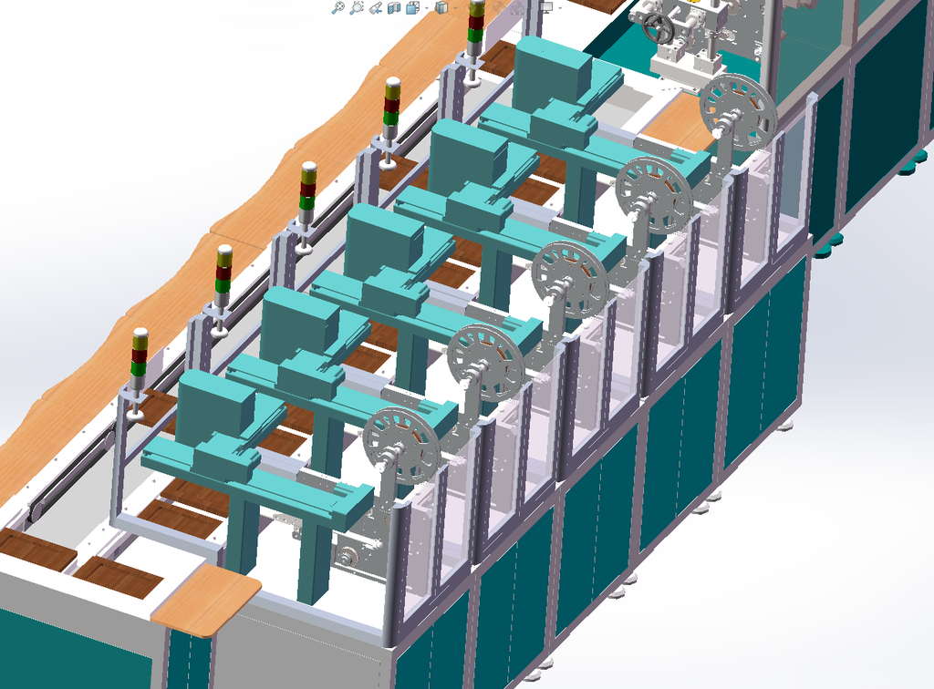 N308048 Automatic Labeling Production Line