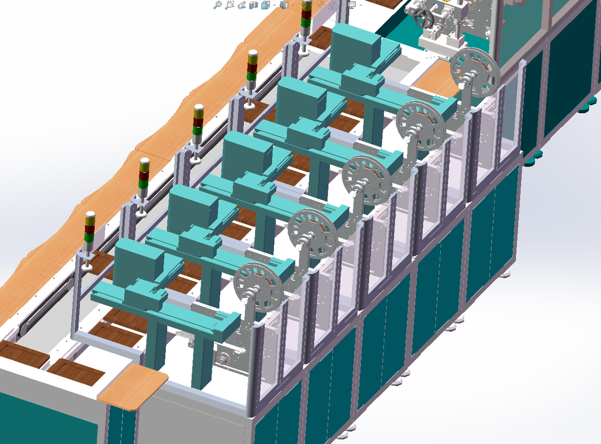 N308048 Automatic Labeling Production Line