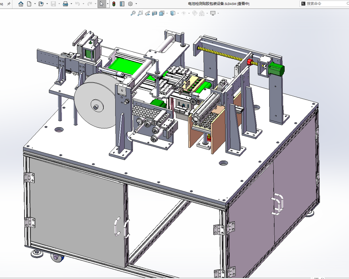 N308065 Non-Standard Inspection, Gluing & Packaging Integrated Machine
