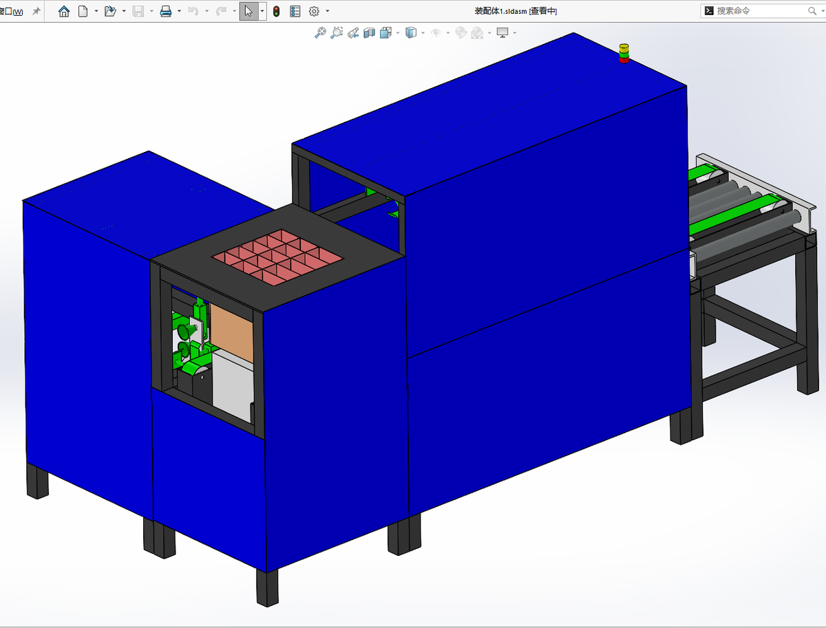 N309033 Automatic Carton Sealing & Strapping Machine