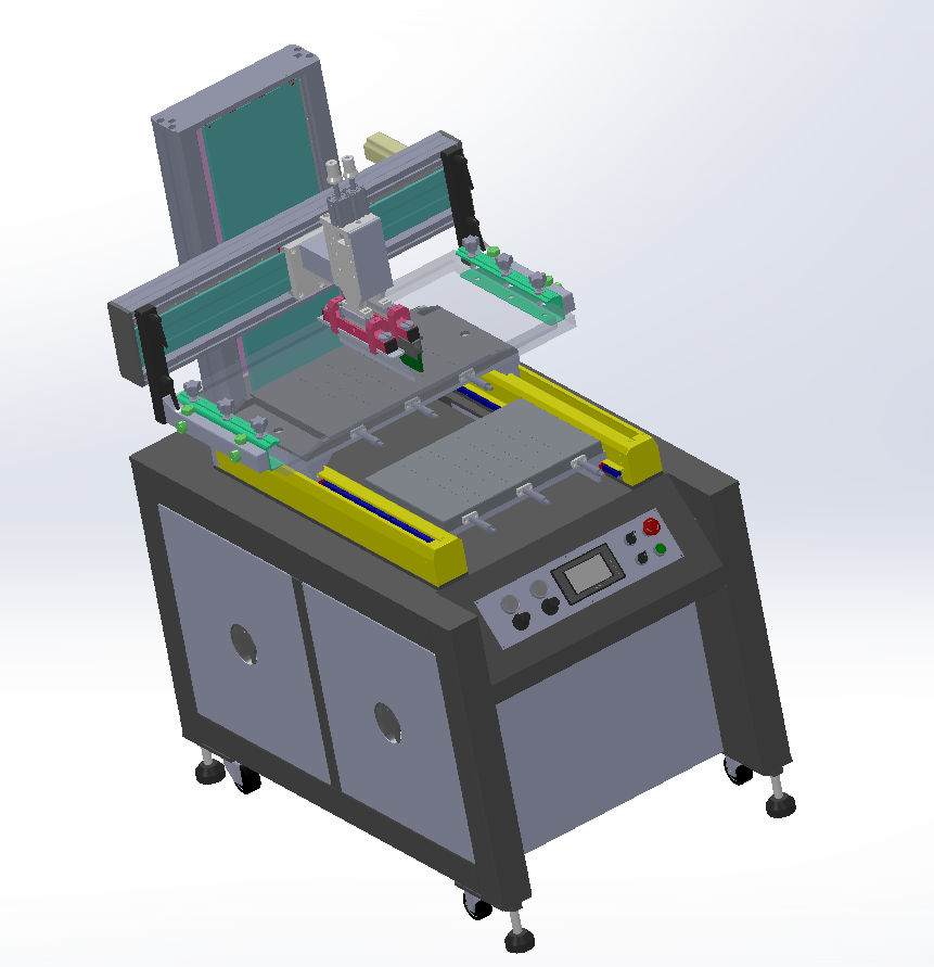 N310010 Dual-Table Screen Printing Machine