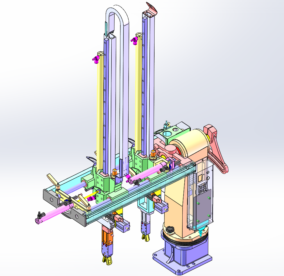 N311002 4-Axis Manipulator & 650 Double-Station Automatic Loading and Unloading Machine