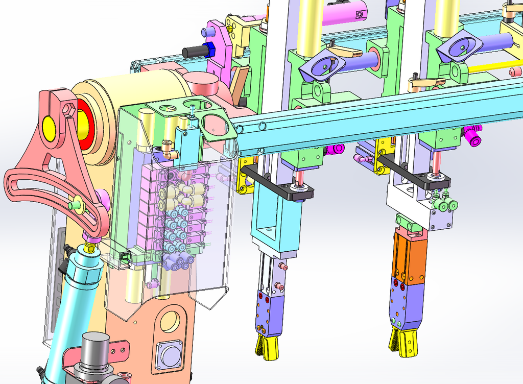 N311002 4-Axis Manipulator & 650 Double-Station Automatic Loading and Unloading Machine