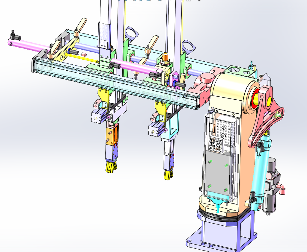 N311002 4-Axis Manipulator & 650 Double-Station Automatic Loading and Unloading Machine