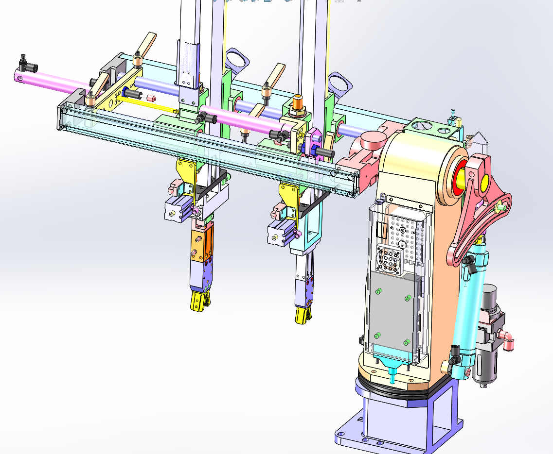N311002 4-Axis Manipulator & 650 Double-Station Automatic Loading and Unloading Machine