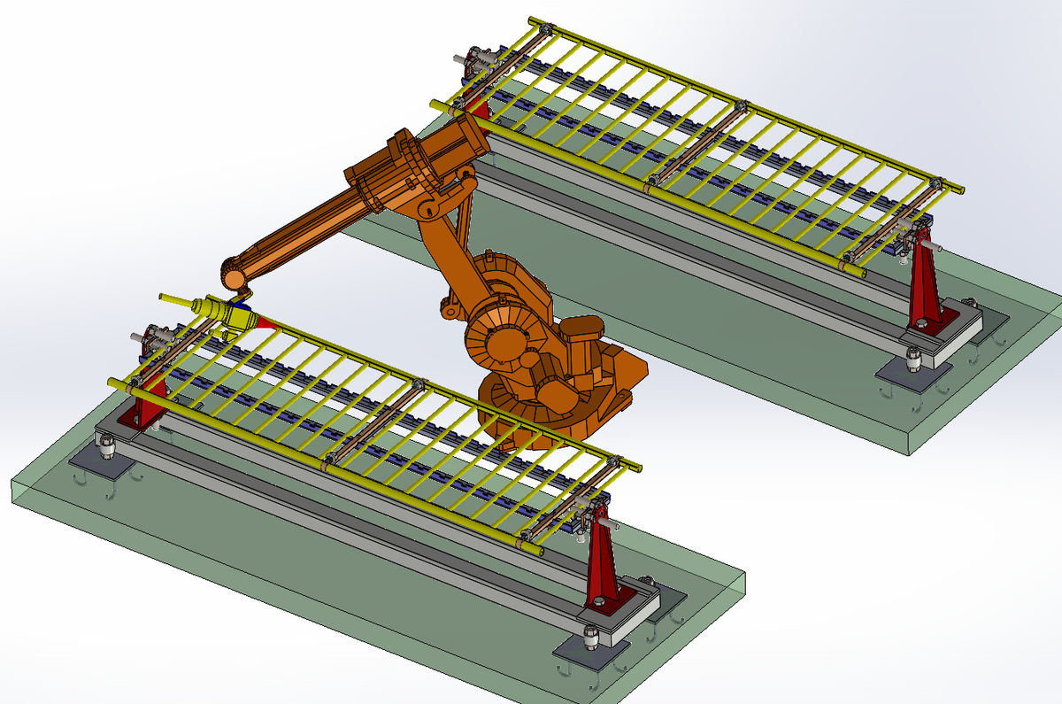 N311016 IRB 1400 Welding Robotic Arm