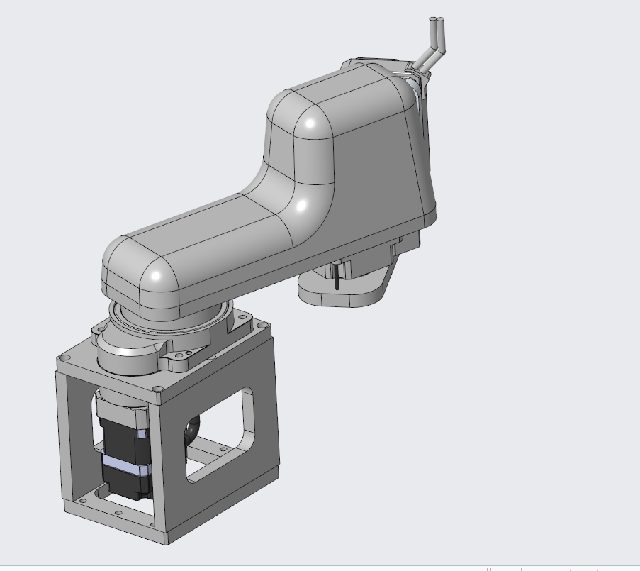 N311021 SCARA 1kg Robotic Arm 3D Drawing STEP Format