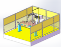 N311044 Mining Machinery Frame Robotic Welding Workstation