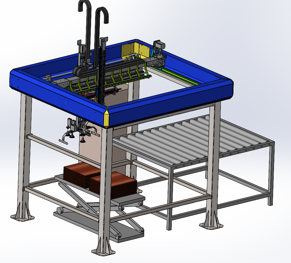 N311050 Robot Flat Panel Feeding Device