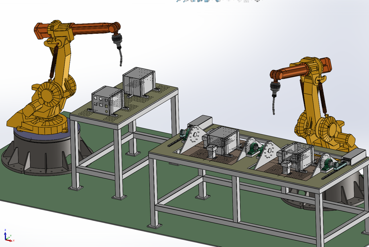 N311055 Automatic Robotic Welding Equipment