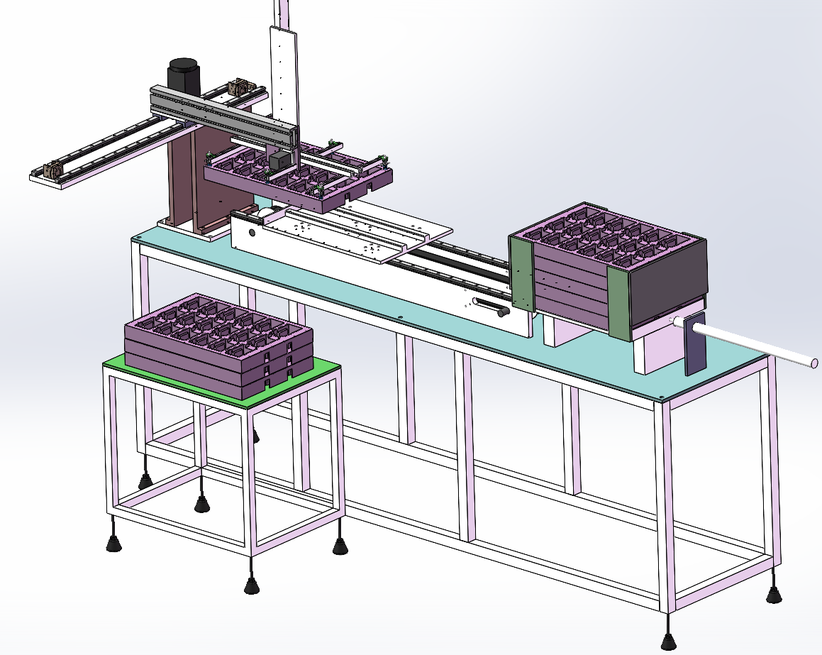 N311061 Automatic Tray Loading Machine with Manipulator