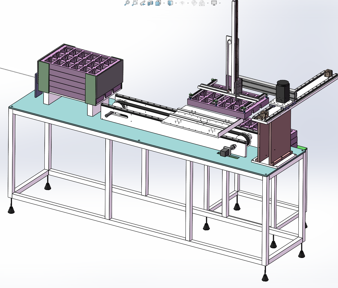 N311061 Automatic Tray Loading Machine with Manipulator