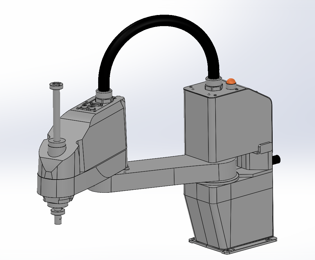 N311068 Epson T6 SCARA Robot 3D Drawing Designed by SolidWorks