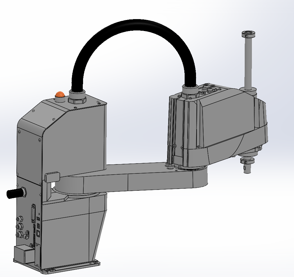 N311068 Epson T6 SCARA Robot 3D Drawing Designed by SolidWorks