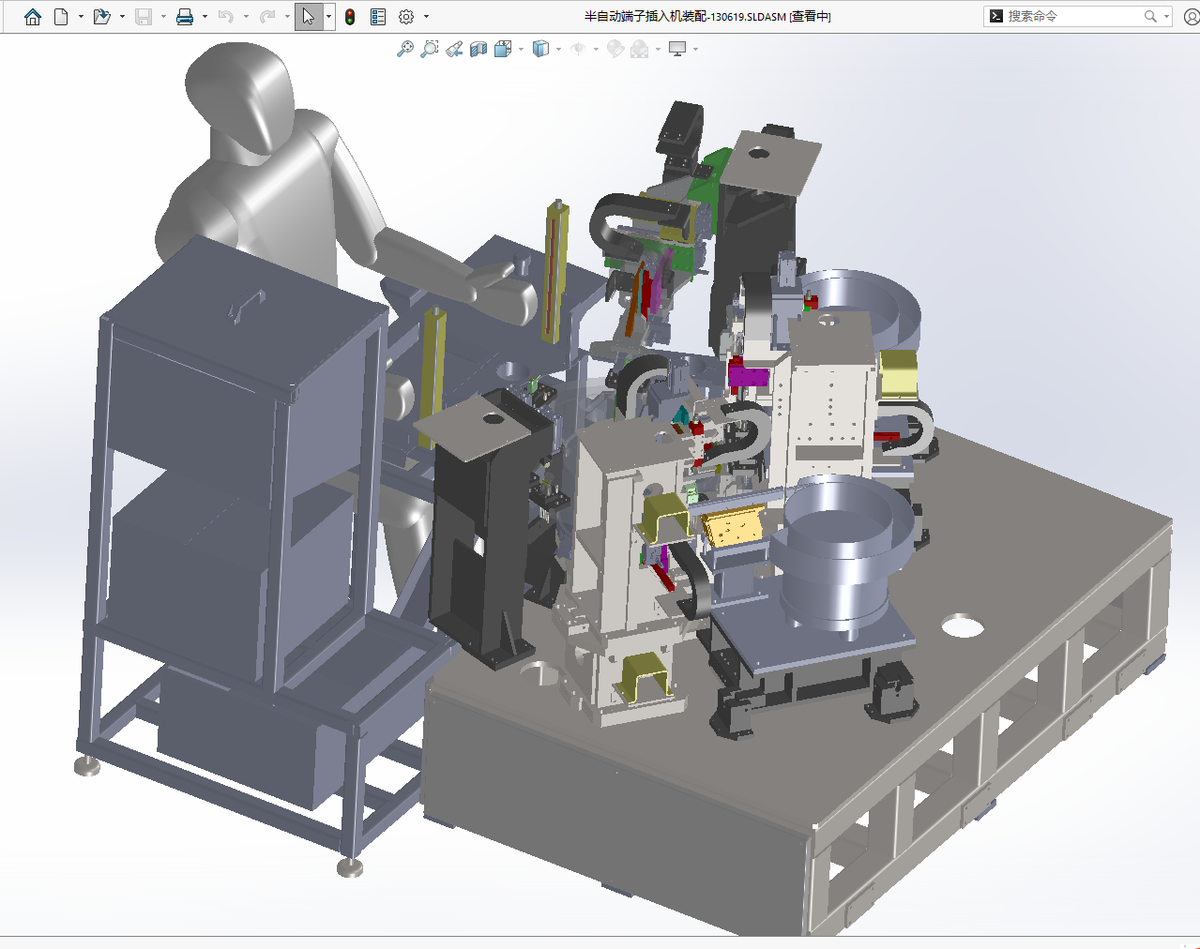 N312008 Semi-Automatic Terminal Insertion Machine Assembly
