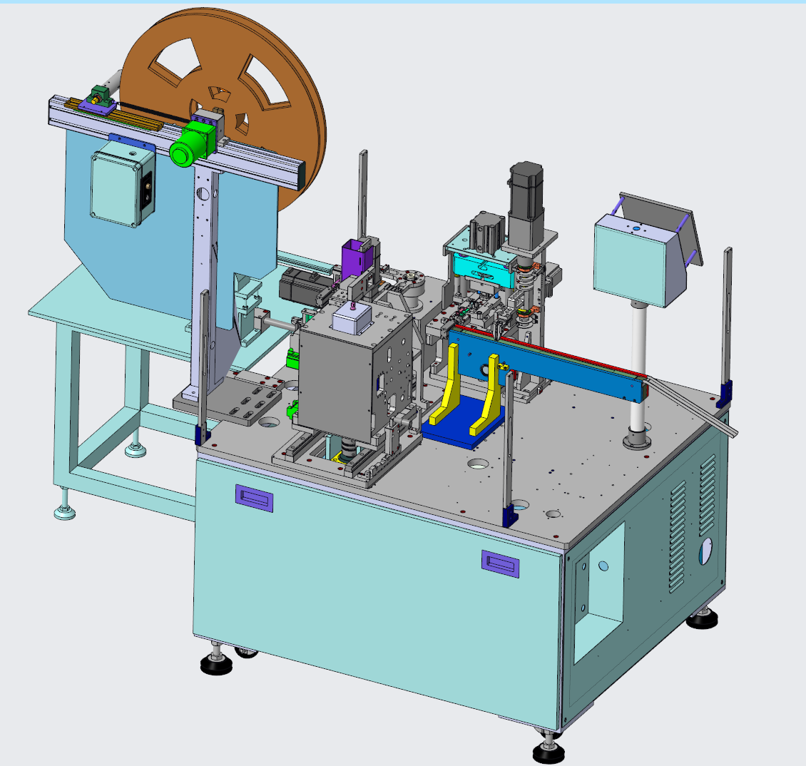 N313005-Complete Pin Insertion Machine Drawings & 3D Model (STP)