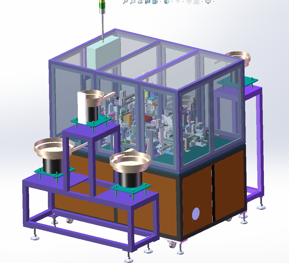 N313006-Automatic Fiber Optic Connector Assembly, Testing & Pin Insertion Equipment