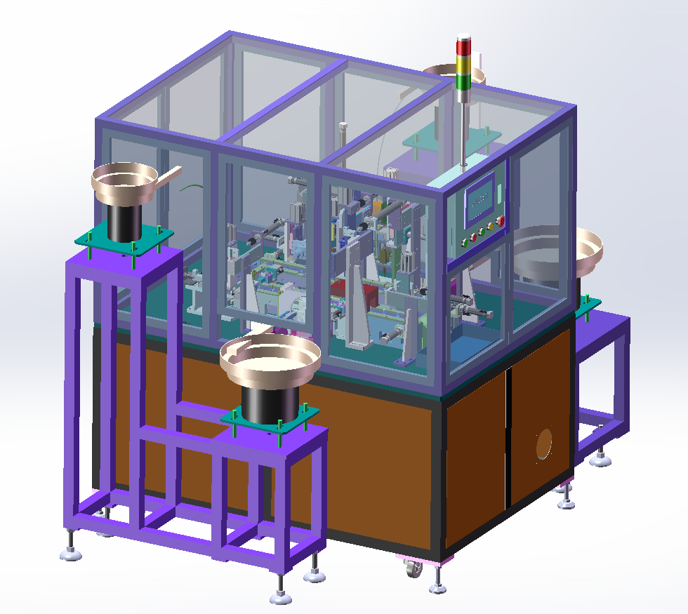 N313006-Automatic Fiber Optic Connector Assembly, Testing & Pin Insertion Equipment
