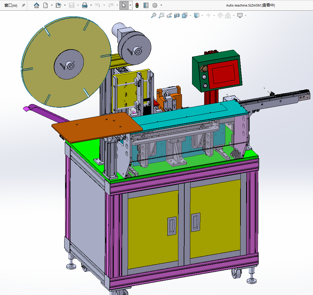 N313010-Cam-Driven Automatic Pin Insertion Machine 3D Model (Solidworks)