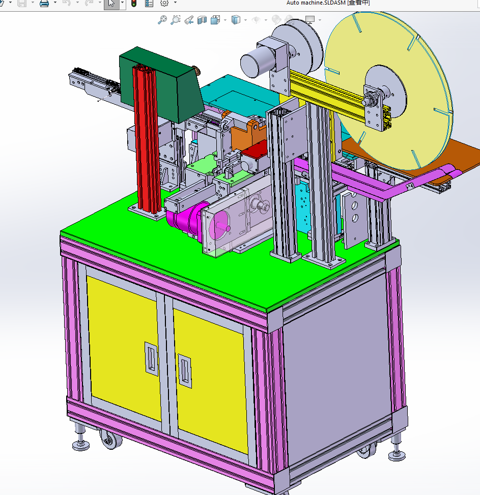 N313010-Cam-Driven Automatic Pin Insertion Machine 3D Model (Solidworks)
