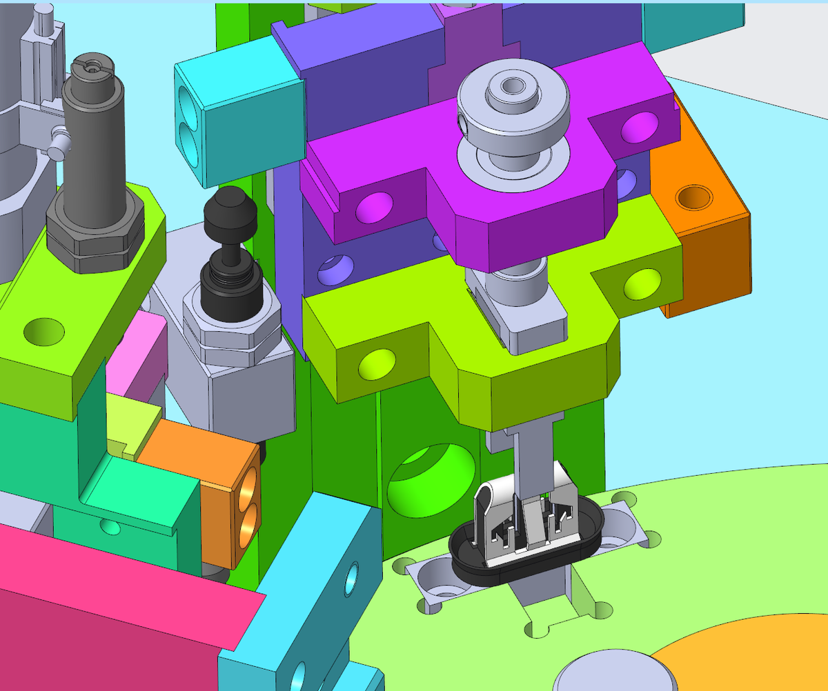 N313012-Safety Buckle Insertion Machine