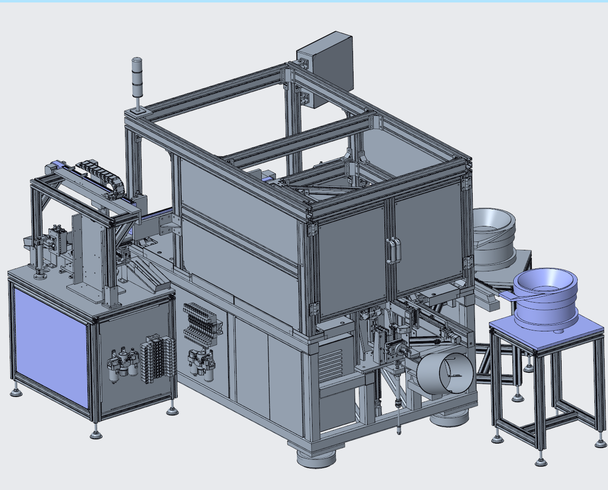 N313018-Mature & Stable Non-Standard Pin Insertion Equipment 3D Drawings (STEP)