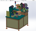 N313032-Non-Standard Precision Watch Parts Fork & Pin Assembly Machine 3D Model (SolidWorks)