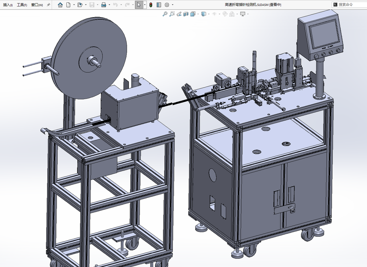 N313033-High-Speed Bending, Pin Insertion & Inspection Machine