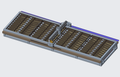 N314004-6000x1500x100 CNC Plasma Cutting Machine 3D Model (X_T)
