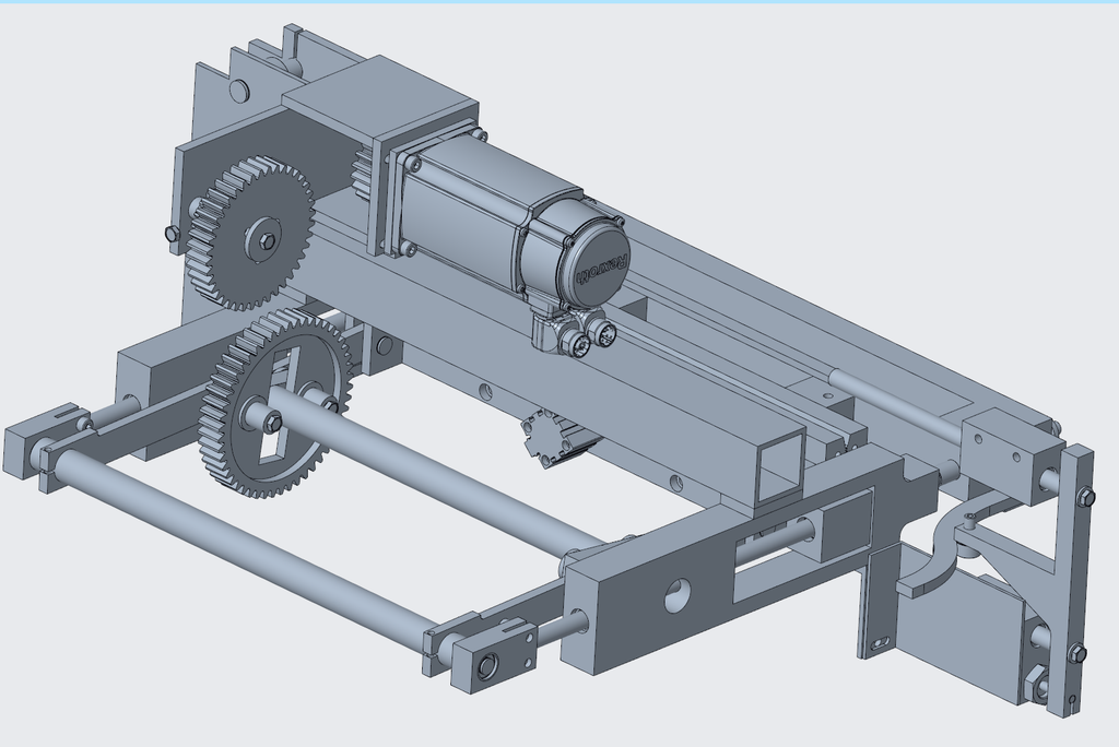 N314015-Jaws Cutting Mechanism 3D Drawing (STEP)