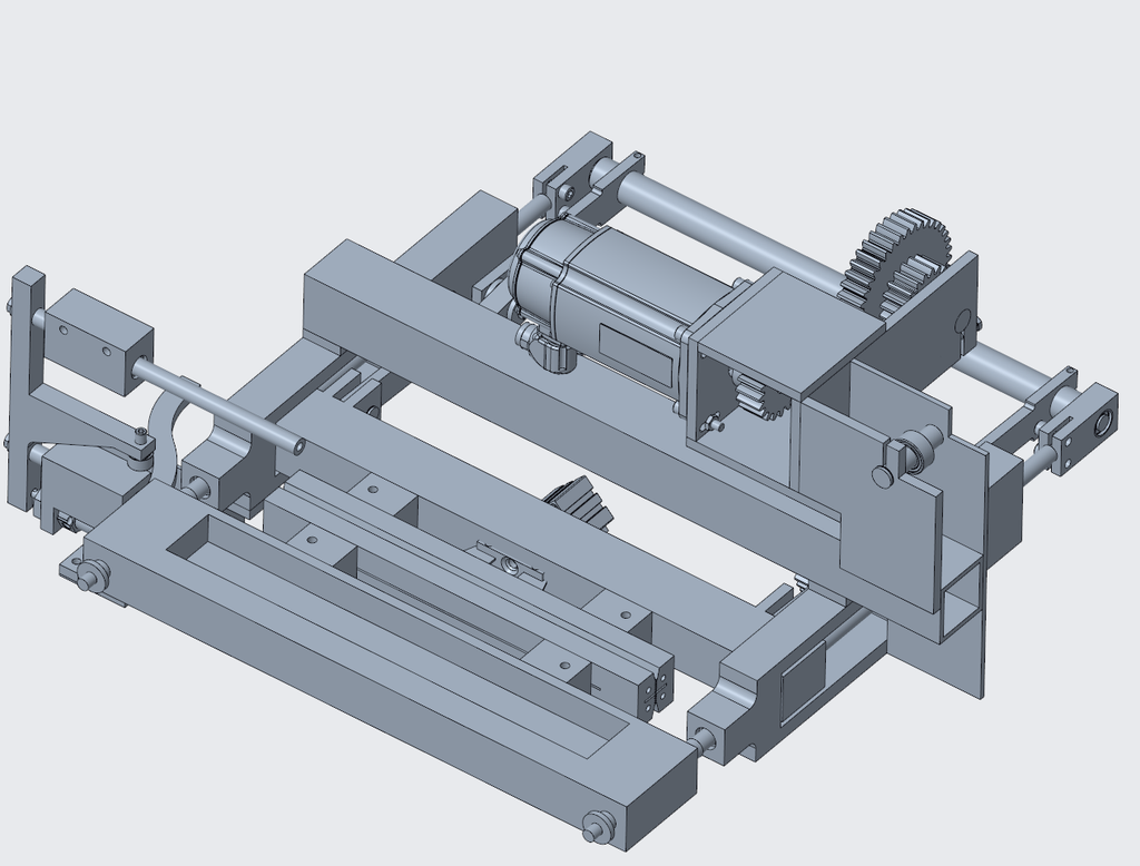 N314015-Jaws Cutting Mechanism 3D Drawing (STEP)