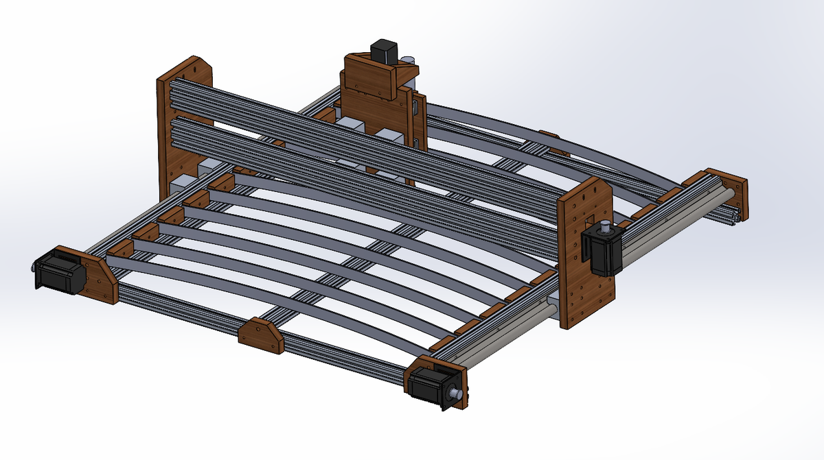 N314020-Under 750 Plasma Cutting Machine Structure