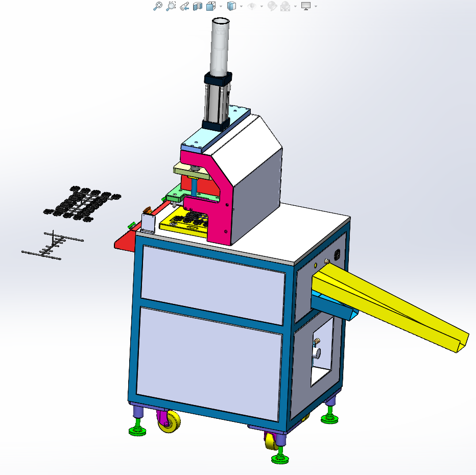 N314047-Plastic Runner Cutting Machine